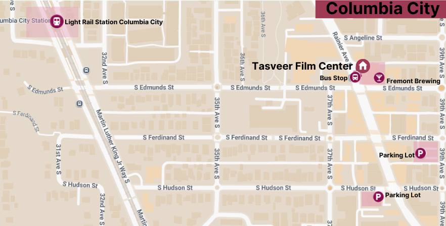 Map of Tasveer Film Center in Columbia City